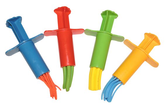 Knetspritzer 4er Set